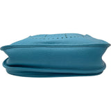 エルメス HERMES エヴリン3 PM D刻 ターコイズ GD金具 トリヨン レディース ショルダーバッグ