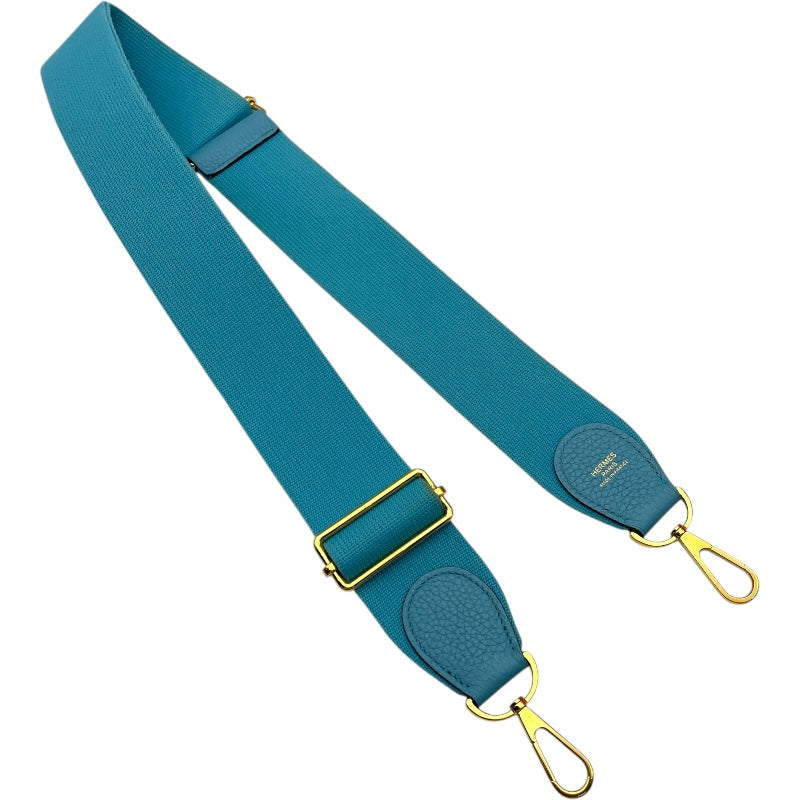 エルメス HERMES エヴリン3 PM D刻 ターコイズ GD金具 トリヨン レディース ショルダーバッグ