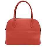 エルメス HERMES ボリード27 □R刻印 フラミンゴ シルバー金具 エプソン レディース ハンドバッグ