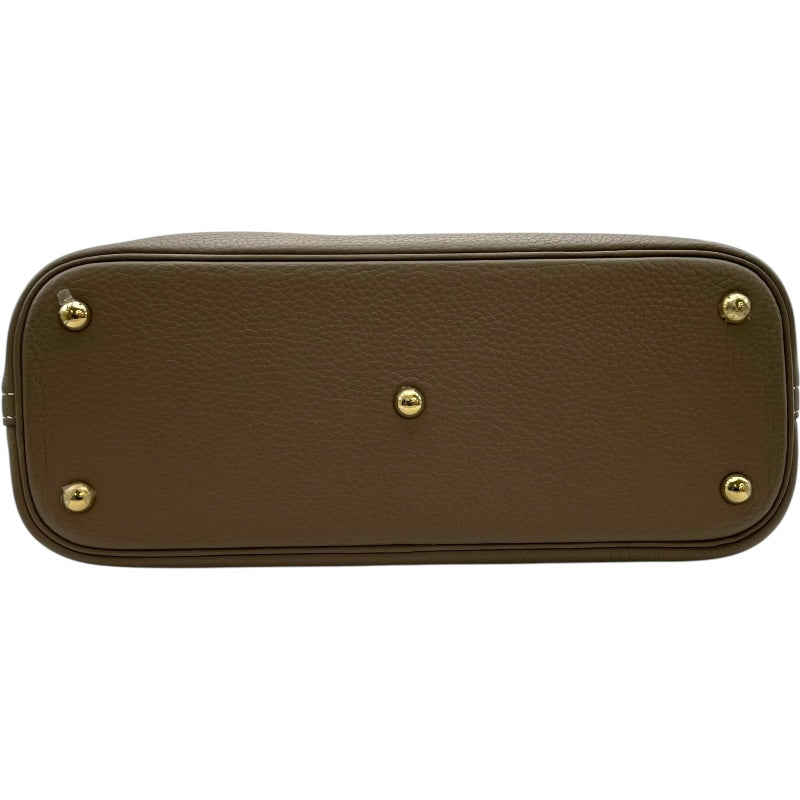 エルメス HERMES ボリード31 C刻 エトゥープ GD金具 トリヨン レディース ハンドバッグ