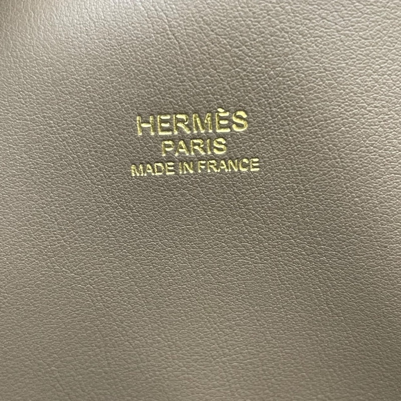 エルメス HERMES ボリード31 C刻 エトゥープ GD金具 トリヨン レディース ハンドバッグ