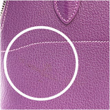 エルメス HERMES ボリード27 □M刻 シクラメン SV金具 シェーブル レディース ハンドバッグ