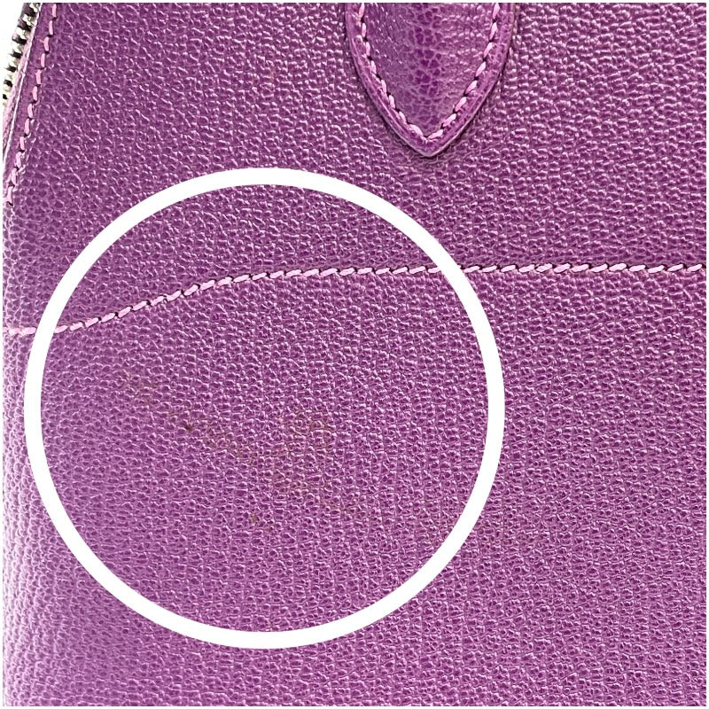 エルメス HERMES ボリード27 □M刻 シクラメン SV金具 シェーブル レディース ハンドバッグ
