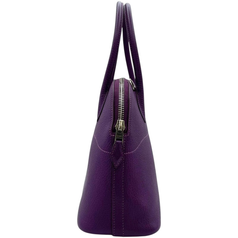 エルメス HERMES ボリード27 □M刻 シクラメン SV金具 シェーブル レディース ハンドバッグ