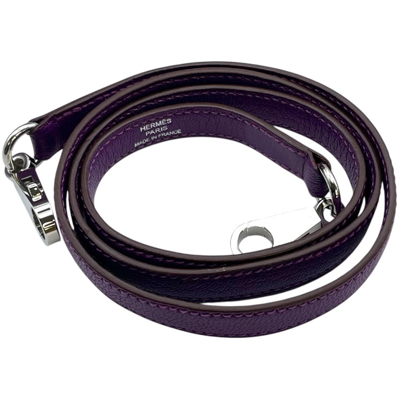 エルメス HERMES ボリード27 □M刻 シクラメン SV金具 シェーブル レディース ハンドバッグ