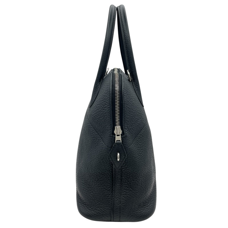 エルメス HERMES ボリード31 C刻印 ブラック シルバー金具 トリヨン レディース ハンドバッグ