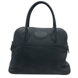 エルメス HERMES ボリード31 C刻印 ブラック シルバー金具 トリヨン レディース ハンドバッグ