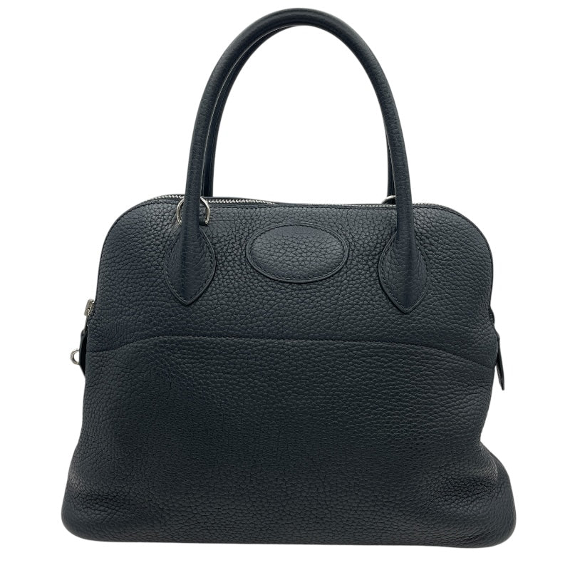 エルメス HERMES ボリード31 C刻印 ブラック シルバー金具 トリヨン レディース ハンドバッグ
