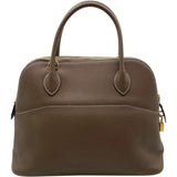 エルメス HERMES ボリード31 Y刻 エトゥープ GD金具 トリヨン レディース ハンドバッグ