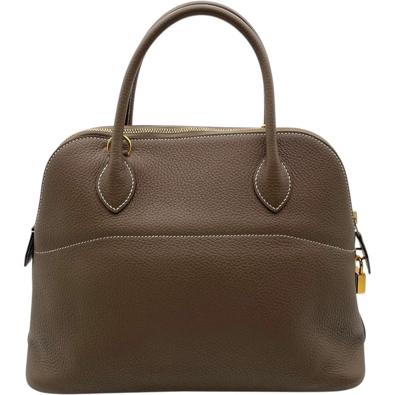 エルメス HERMES ボリード31 Y刻 エトゥープ GD金具 トリヨン レディース ハンドバッグ