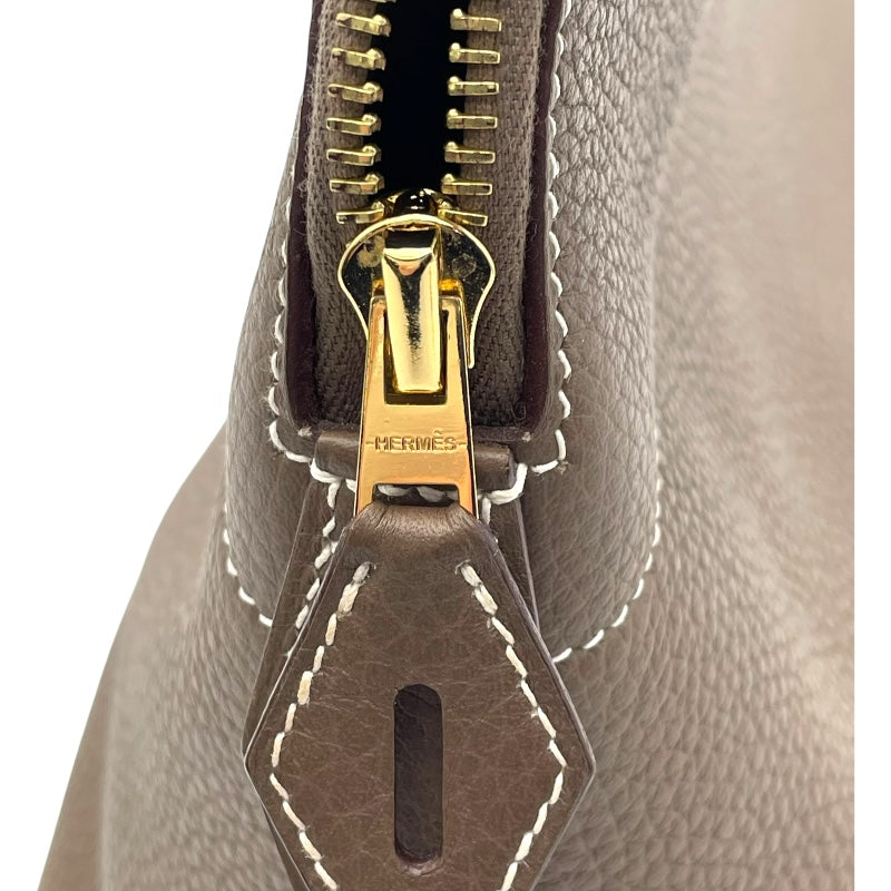 エルメス HERMES ボリード31 Y刻 エトゥープ GD金具 トリヨン レディース ハンドバッグ