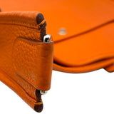 エルメス HERMES エヴリン3 PM □Q刻 オレンジ SV金具 トリヨン レディース ショルダーバッグ