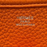 エルメス HERMES エヴリン3 PM □Q刻 オレンジ SV金具 トリヨン レディース ショルダーバッグ