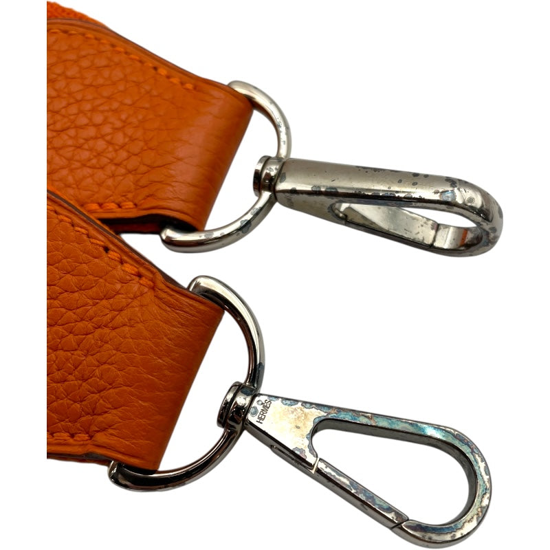 エルメス HERMES エヴリン3 PM □Q刻 オレンジ SV金具 トリヨン レディース ショルダーバッグ