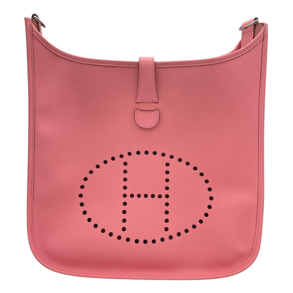 エルメス HERMES エヴリン3GM □R刻印 ローズコンフェッティ シルバー金具 エプソン レディース ショルダーバッグ