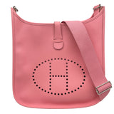 エルメス HERMES エヴリン3GM □R刻印 ローズコンフェッティ シルバー金具 エプソン レディース ショルダーバッグ