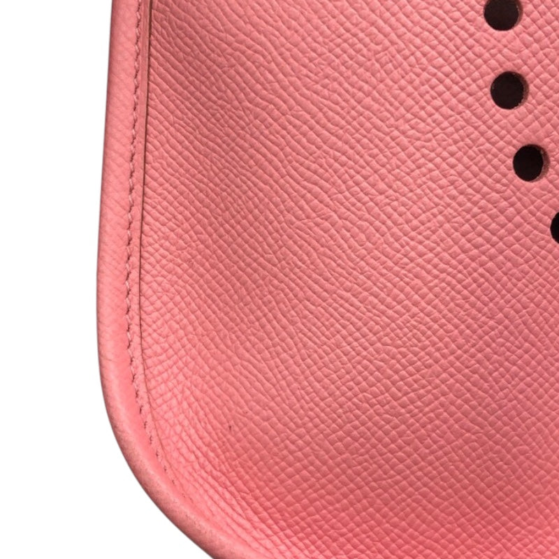エルメス HERMES エヴリン3GM □R刻印 ローズコンフェッティ シルバー