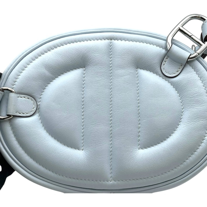 エルメス HERMES イン・ザ・ループ ヴェルソ Z刻 ブルーブリュム/ルージュ系 SV金具 スイフト レディース ショルダーバッグ