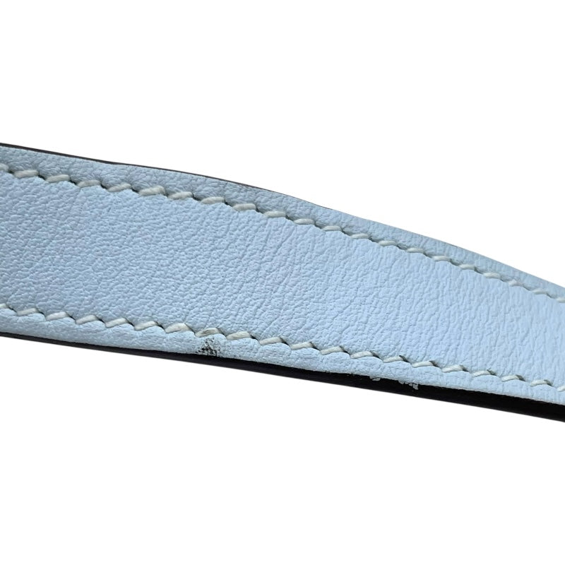 エルメス HERMES イン・ザ・ループ ヴェルソ Z刻 ブルーブリュム/ルージュ系 SV金具 スイフト レディース ショルダーバッグ