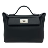 エルメス HERMES サックヴァンキャトル29 U刻 ブラック SV金具 トゴ レディース ハンドバッグ