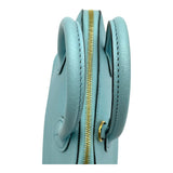 エルメス HERMES ボリードミニ □B刻 ブルーゼフィール GD金具 シェーブル レディース ショルダーバッグ