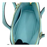 エルメス HERMES ボリードミニ □B刻 ブルーゼフィール GD金具 シェーブル レディース ショルダーバッグ