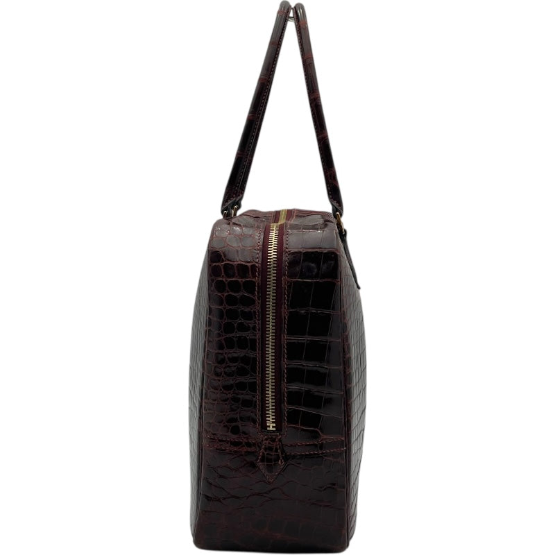 エルメス HERMES プリュム32 □G刻 ルージュアッシュ GD金具 ポロサスリセ ユニセックス ハンドバッグ