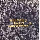 エルメス HERMES プリュム32 □G刻 ルージュアッシュ GD金具 ポロサスリセ ユニセックス ハンドバッグ