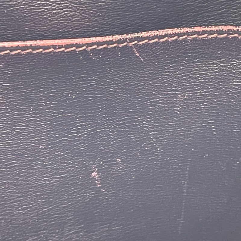 エルメス HERMES プリュム32 □G刻 ルージュアッシュ GD金具 ポロサスリセ ユニセックス ハンドバッグ