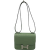 エルメス HERMES コンスタンス3 ミニ U刻 ヴェールデュー SV金具 アリゲーターマット レディース ショルダーバッグ