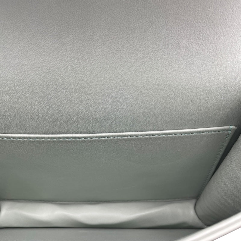 エルメス HERMES コンスタンス3 ミニ U刻 ヴェールデュー SV金具 アリゲーターマット レディース ショルダーバッグ