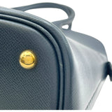 エルメス HERMES ボリード35 □D刻 ブルーインディゴ GD金具 クシュベル レディース ショルダーバッグ