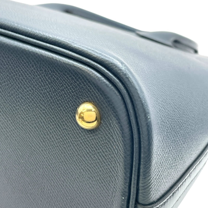 エルメス HERMES ボリード35 □D刻 ブルーインディゴ GD金具 クシュベル レディース ショルダーバッグ