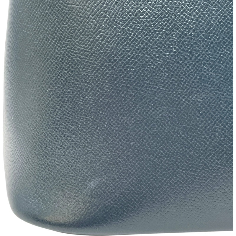 エルメス HERMES ボリード35 □D刻 ブルーインディゴ GD金具 クシュベル レディース ショルダーバッグ