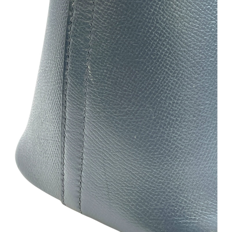 エルメス HERMES ボリード35 □D刻 ブルーインディゴ GD金具 クシュベル レディース ショルダーバッグ