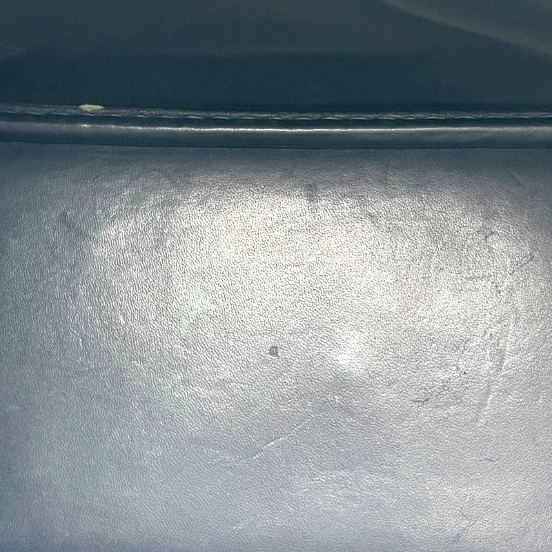 エルメス HERMES ボリード35 □D刻 ブルーインディゴ GD金具 クシュベル レディース ショルダーバッグ