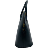 エルメス HERMES ボリード35 □D刻 ブルーインディゴ GD金具 クシュベル レディース ショルダーバッグ