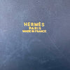 エルメス HERMES ボリード35 □D刻　(2000年製) ブルーインディゴ　ゴールド金具 クシュベル レディース ショルダーバッグ