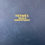 エルメス HERMES ボリード35 □D刻 ブルーインディゴ GD金具 クシュベル レディース ショルダーバッグ