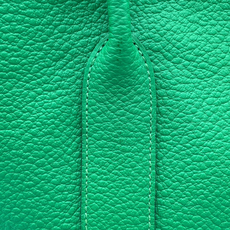 エルメス HERMES ガーデンパーティPM スティープル X刻 バンブー カドリージュ/ネゴンダ レディース ハンドバッグ