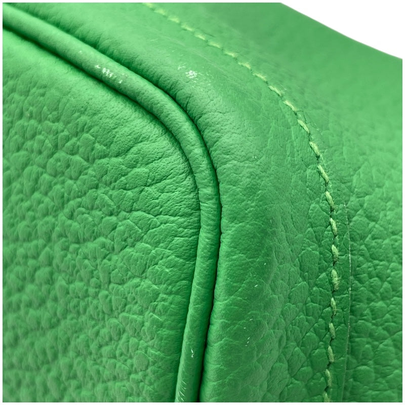 エルメス HERMES ガーデンパーティPM スティープル X刻 バンブー カドリージュ/ネゴンダ レディース ハンドバッグ