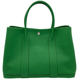 エルメス HERMES ガーデンパーティPM スティープル X刻 バンブー カドリージュ/ネゴンダ レディース ハンドバッグ