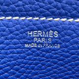 エルメス HERMES カバセリエ31　 U刻 ブルーロワイヤル トリヨン レディース トートバッグ