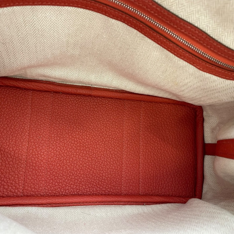 エルメス HERMES ガーデンパーティTPM　 U刻 ルージュデュセス SV金具 ネゴンダ レディース ハンドバッグ