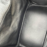 エルメス HERMES リンディ30 □Q刻 ブラック SV金具 トリヨン レディース ハンドバッグ