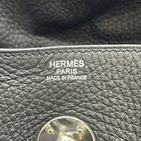 エルメス HERMES リンディ30 □Q刻 ブラック SV金具 トリヨン レディース ハンドバッグ