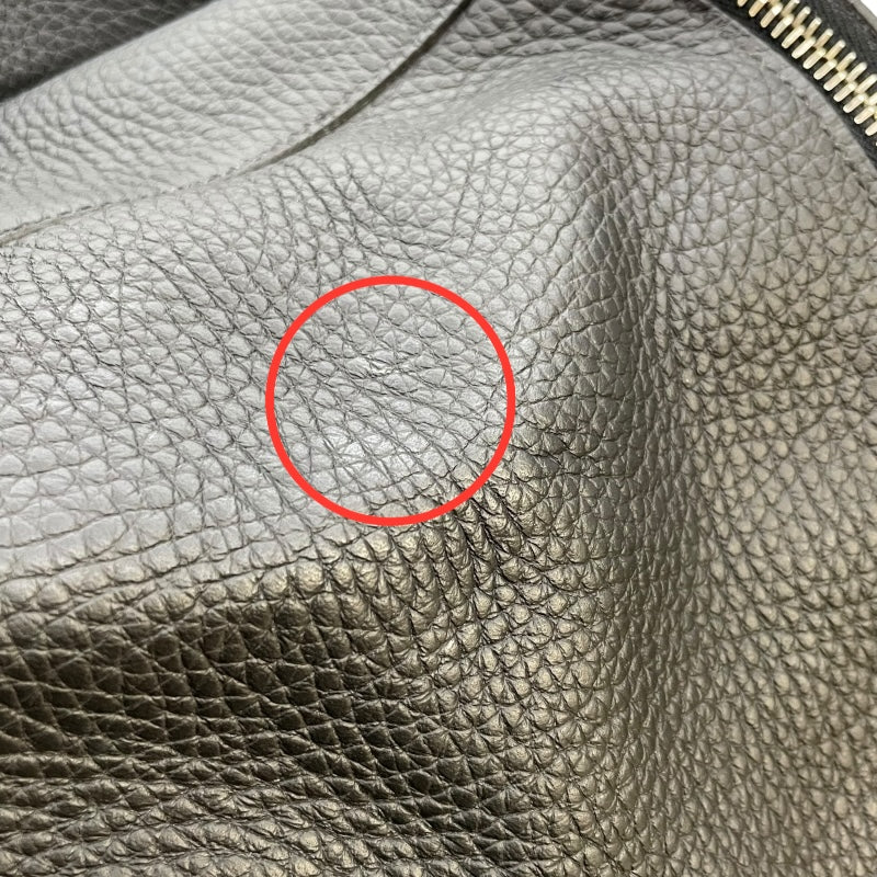 エルメス HERMES リンディ30 □Q刻 ブラック SV金具 トリヨン レディース ハンドバッグ