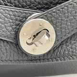 エルメス HERMES リンディ30 □Q刻 ブラック SV金具 トリヨン レディース ハンドバッグ