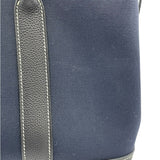 エルメス HERMES ガーデンパーティTPM □H刻 ネイビー SV金具 トワルオフィシエ レディース ハンドバッグ