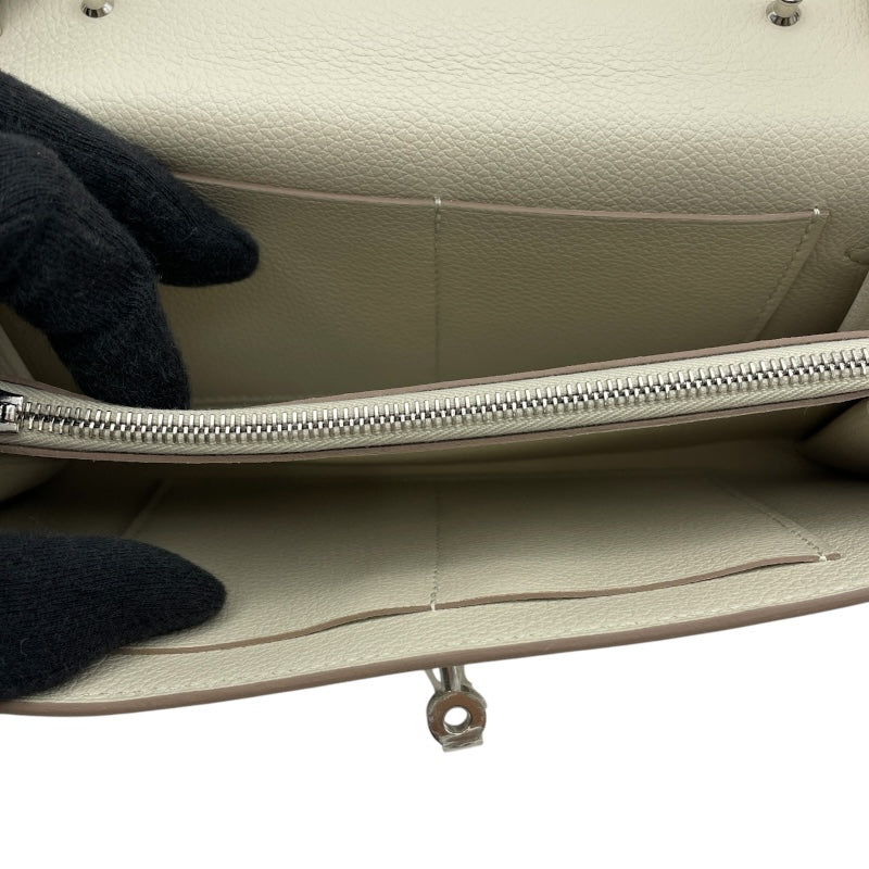 エルメス HERMES ケリートゥーゴー W刻 ホワイト SV金具 エバーカラー レディース ショルダーバッグ